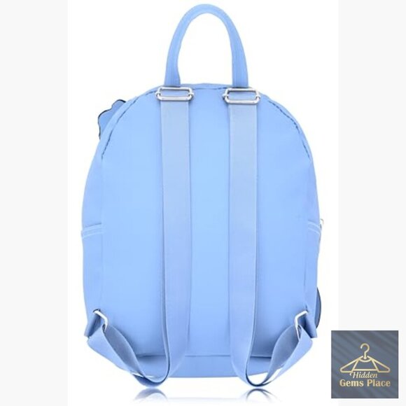 Disney Stitch Mini Backpack with Movable Arms, Lightweight PU, Adjustable Straps main image 6